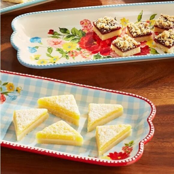 🦋 New Pioneer Woman Sweet Rose Serving Trays Set of 2 - Picture 4 of 9